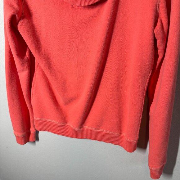 Aeropostale Logo Full Zip Up Hooded Sweatshirt Large Pink Pockets - Picture 6 of 10